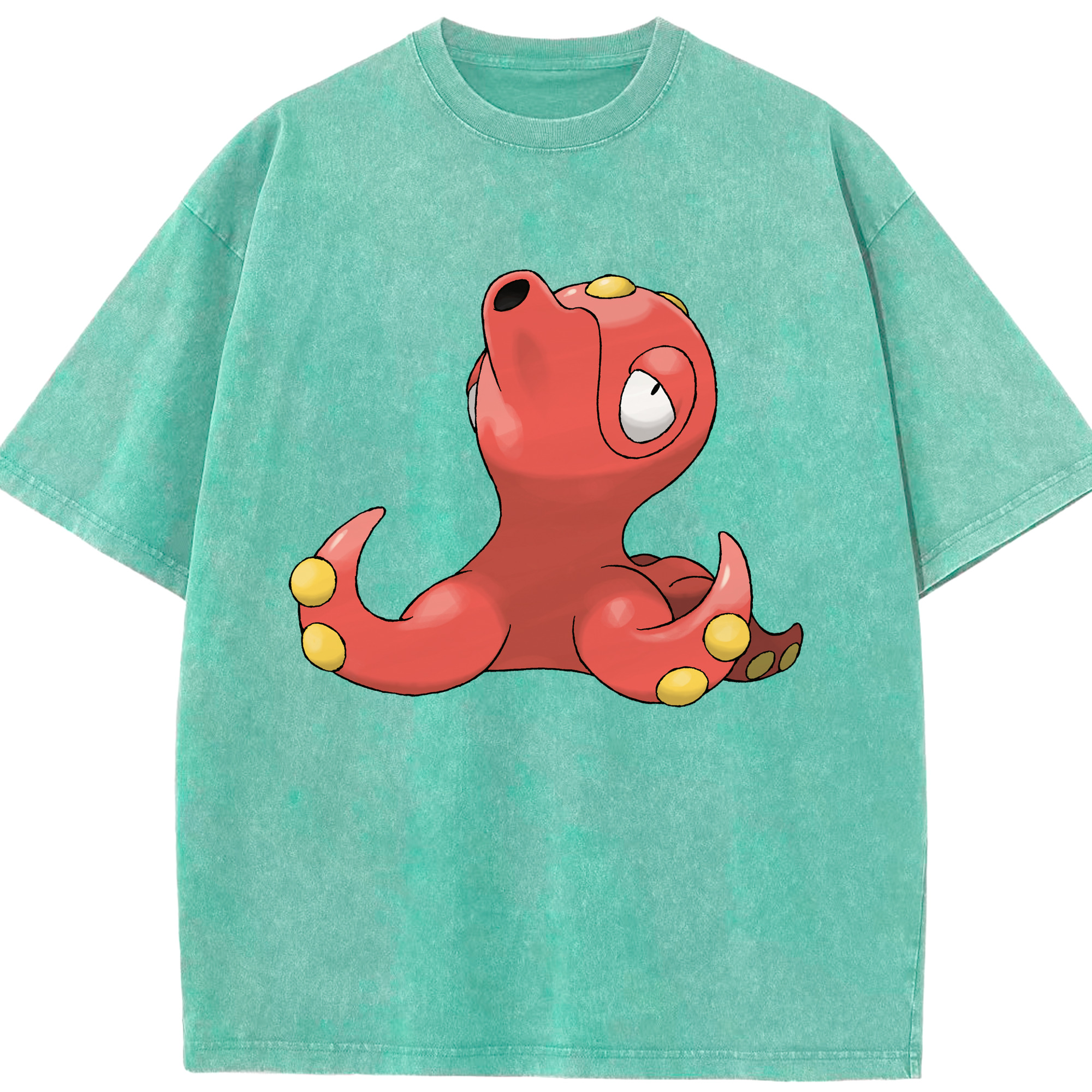 （画像用） ポケットモンスター Pokémon 綿100% ヴィンテージ風 半袖Tシャツ（フロントプリント）